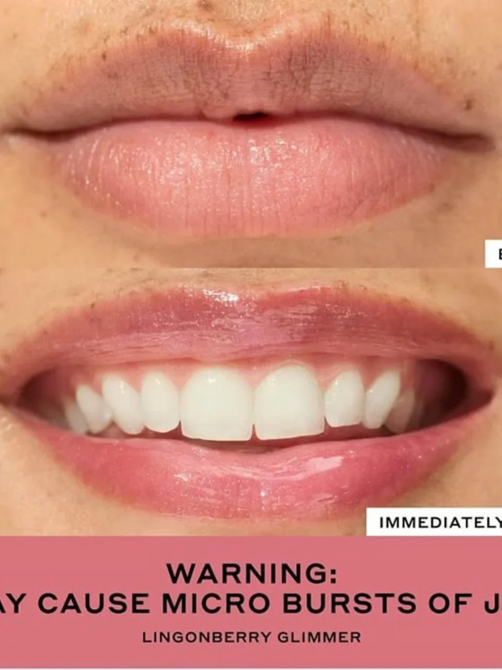 New Ole Henriksen Pout Preserve Hydrating Peptide Lip Treatment lingonberry